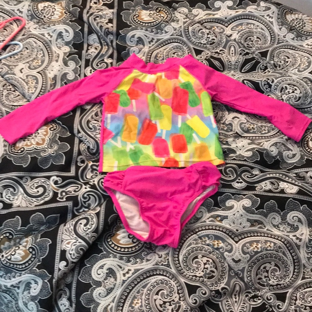 2 pc swim suit popsicles